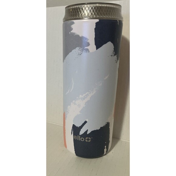 Ello 20oz Vacuum Insulated Stainless Steel Travel Mug Tumbler with the lid, blue - Picture 2 of 16